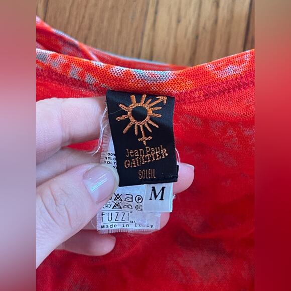 Y2K Vintage Jean Paul Gaultier Soleil Mesh Dress - Picture 6 of 11